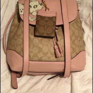 COPY - NWOT Coach x Disney Dalmation Elle Backpack